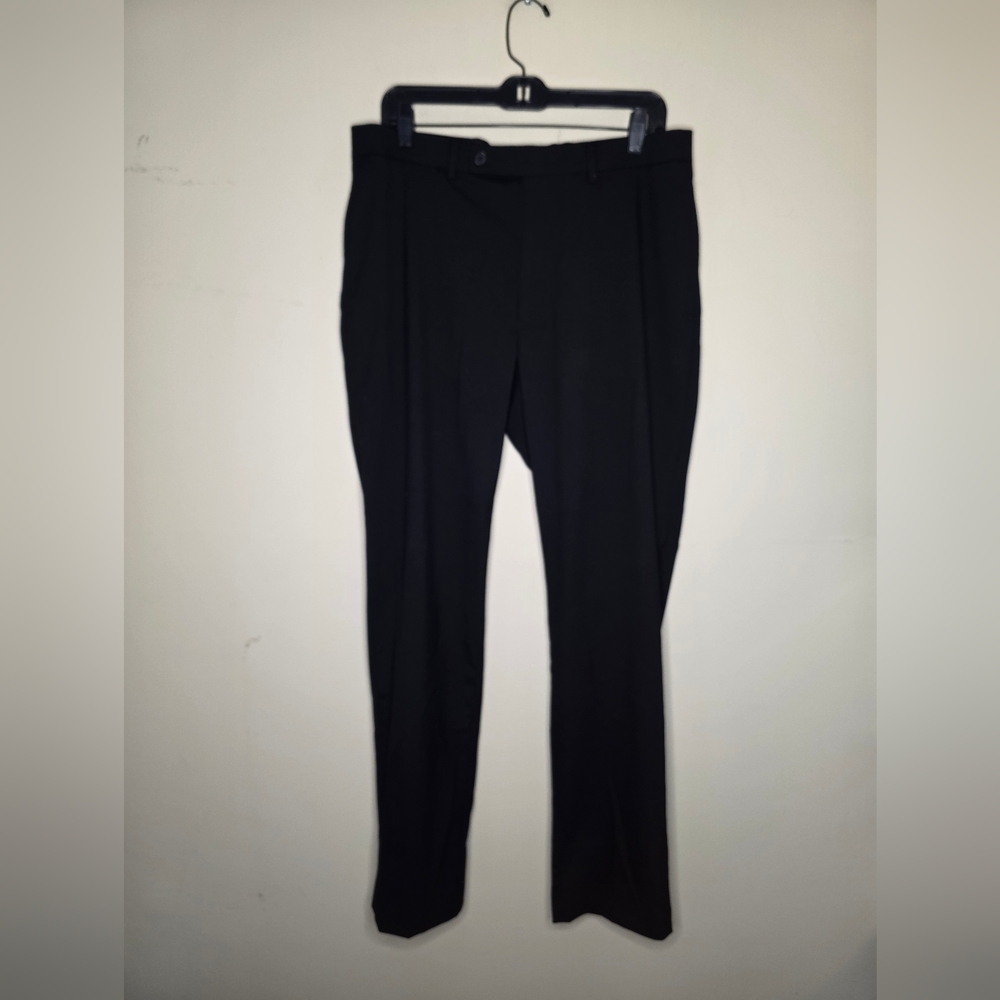 Calvin Klein Black Dress Pants Size 34 x 32L - Picture 2 of 7